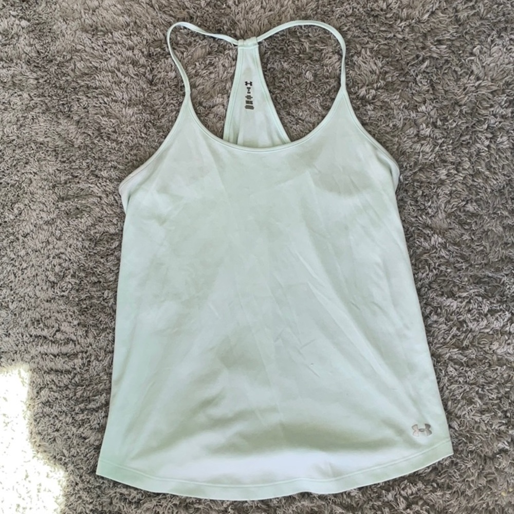 Under Armour Blue Racerback Sleeveless Tank Top